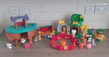 Fisher-Price Little People Large Animal Zoo Playhouse and Noah's Ark 