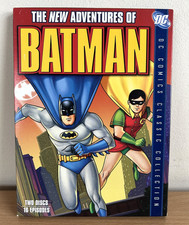 The New Adventures Of Batman DVD 2 Disc Set R1 DC Comics Classic Collection VGC