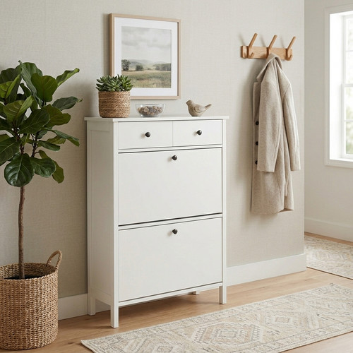 Shoe storage cabinet slim - storage,