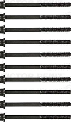 Cylinder head bolt set victor - cylinder,