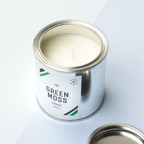 Paint tin candle - paint,