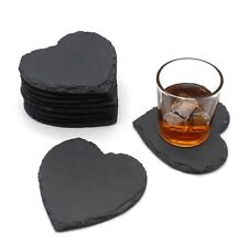 Slate Heart Coasters Mat
