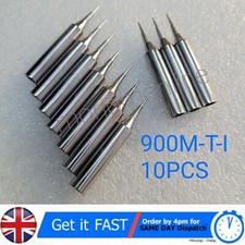 10Pcs 900M-T-I Soldering Iron Tips Replacement Solder Iron Tips 🇬🇧 UK Stock