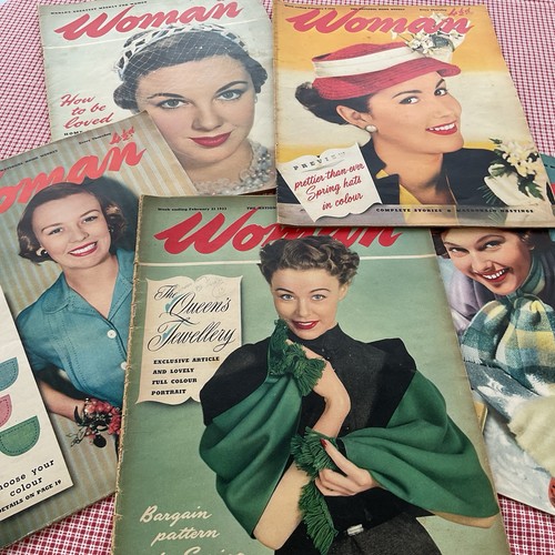 1950s vintage woman - vintage, magazines