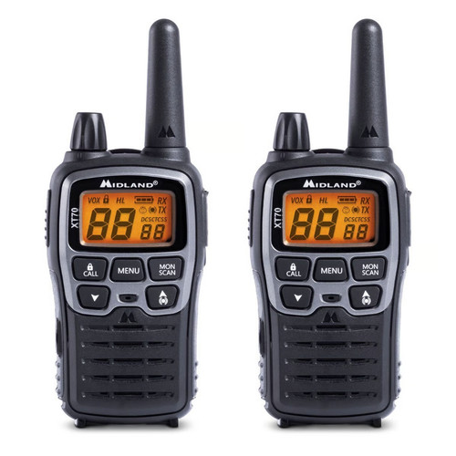 Midland xt70 pmr446 twin pack - twin,