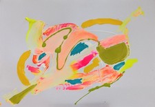 ST IVES ABSTRACT 25 ORIGINAL