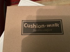 Navy blue cushion walk sandals