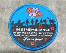 Embroidered Sew on Patch