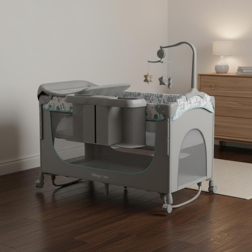 Folding travel cot - folding,