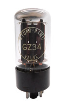 TUNGSRAM by Mullard GZ34 5AR4 Rectifier Valve NOS f32 B4K3 (V42)