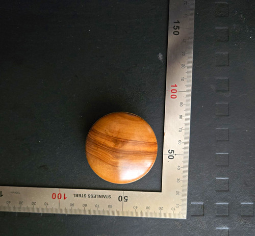 Small round turned wooden - small,