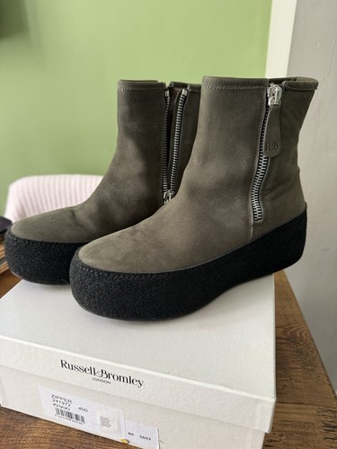 Russell bromley nubuck - bromley, ankle
