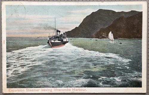 Excursion paddle steamer - paddle,