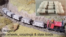 OO9/009 Talyllyn Slate Wagon – 2 Bar x 6 Truck HO9 HOe Dundas