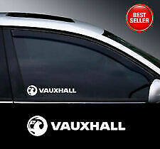 2 x New Vauxhall logo Window Decal Sticker Graphic **Colour Choice**