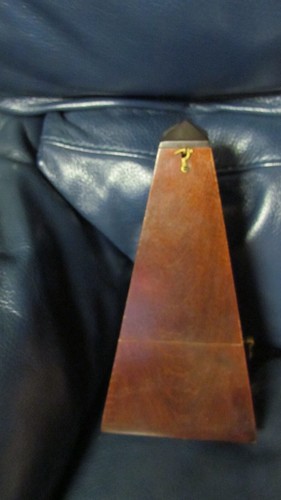 Wooden metronome musical timer - wooden,