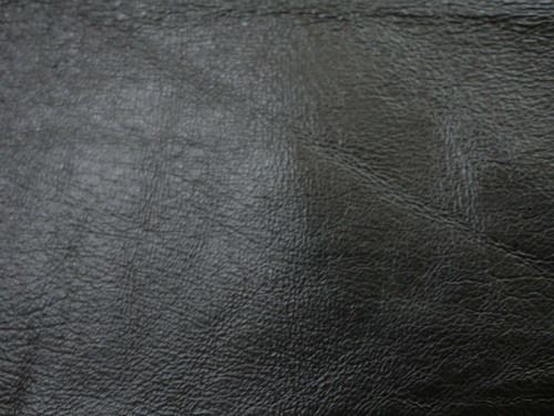 Jet black pigskin leather - jet,