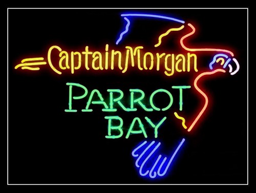 Captain morgan neon retro - morgan,