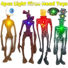 4pcs/set Siren Head Action Figure 20cm Sirenhead Figure Horror Model Kids Doll