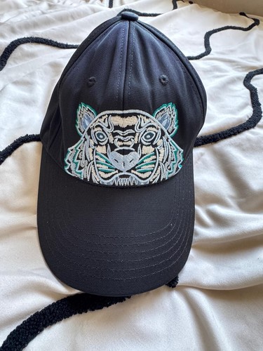 Kenzo black tiger - black, embroidered