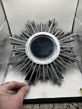 Set Of 2 SilverTone Starburst