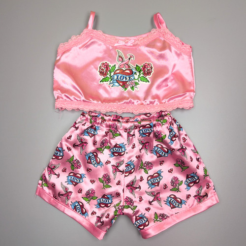 Build bear pyjama top and - a,