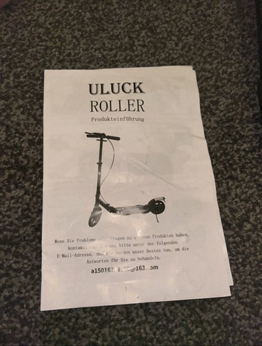 Adult kick scooter - scooter, 200mm