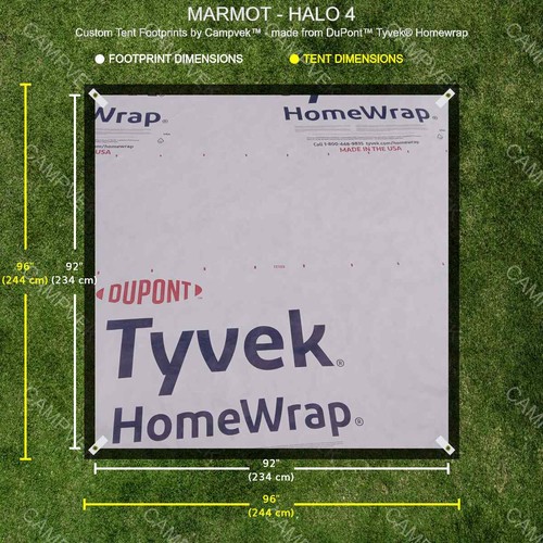 Tyvek footprint for - footprint, the