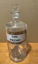 Vintage Label Under Glass