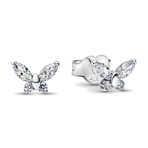 Genuine pandora butterfly stud - butterfly,