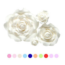 Sugar Roses - Set of 4 -