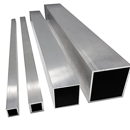 Aluminium square tube box - tube,