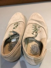 Gravis Beige Suede Lace Up Shoes UK 5 / EUR 38
