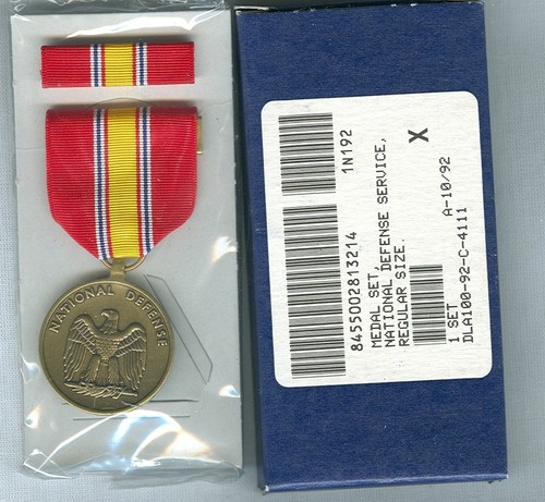 National defense service medal - service,