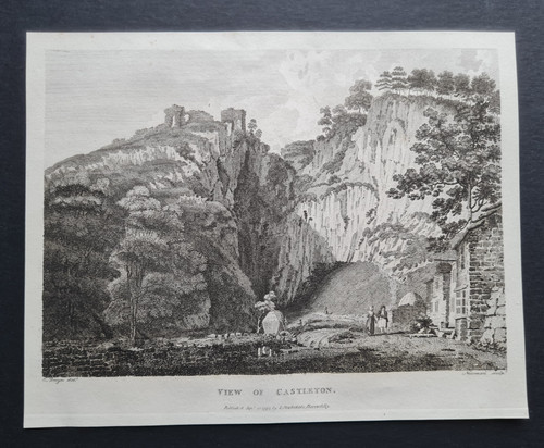 Antique 1794 print - , view