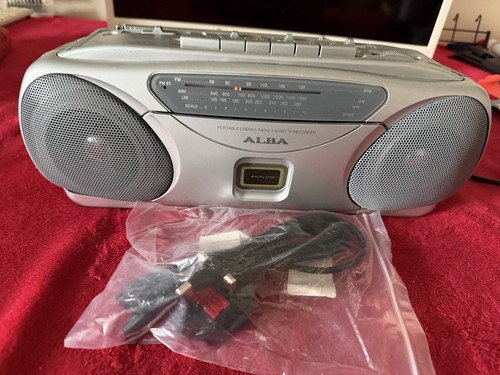 Alba portable stereo - stereo, cassette