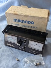 Vintage Boxed Miranda SWR-FS-Model 171 Power Meter