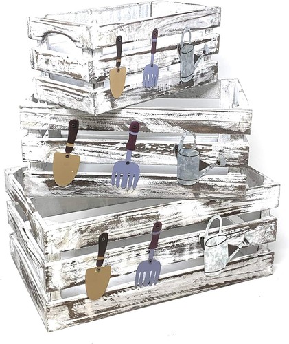 Allgala set wooden boxes - 3-pc,