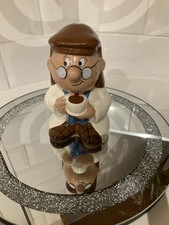 WADE  Tetley Tea Folk Gaffer Ceramic Money Box 15cm- 1999 Novelty Money Box New