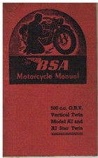 BSA A7 & A7 STAR TWIN ORIGINAL