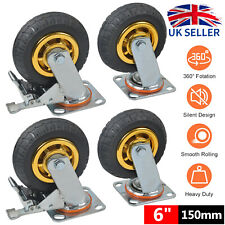 4X 6" 150mm Heavy Duty Double