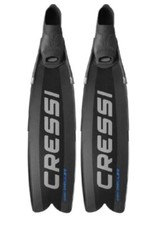 Cressi Gara Turbo Impulse Fins for Freediving- New No Tags-UK5/6