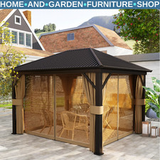 Large Metal Garden Hardtop