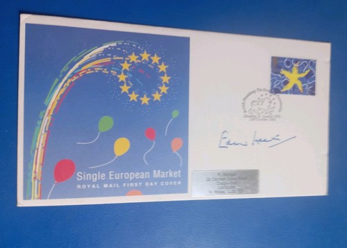 Edward heath europe eec - heath, signed