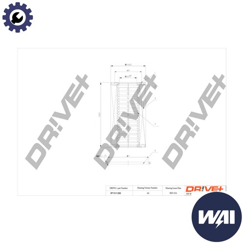 Oil filter dp1110 - oil, dp1110.11.0202