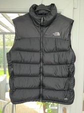  The North Face Black 700 puffer Gilet bodywarmer