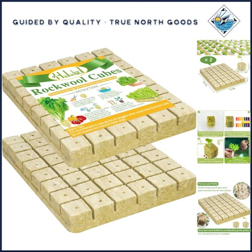 Inch rockwool cubes for - 2,