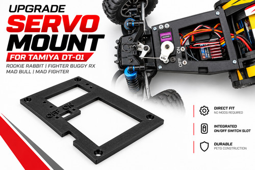 Tamiya servo mount - tamiya,