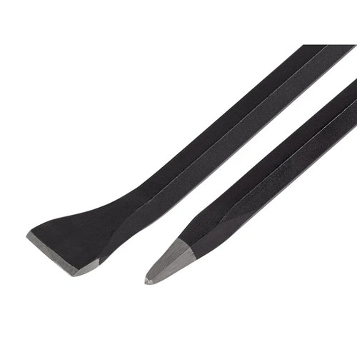 Roughneck digging bar - -, bent