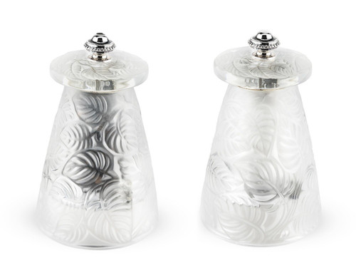 Lalique peugeot salt pepper - lalique,